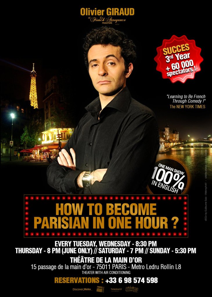 'How to become Parisian in one hour', Olivier Giraud
