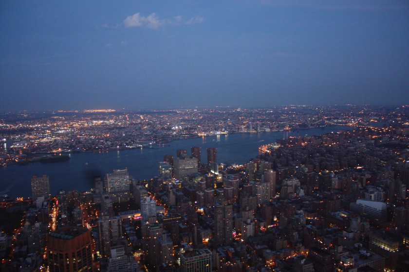 A picture I took from the top of the Empire State Building