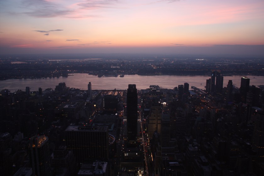 A picture I took from the top of the Empire State Building