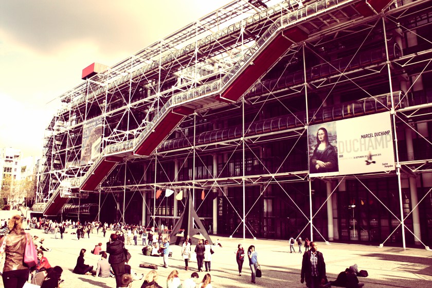 The Centre Pompidou.