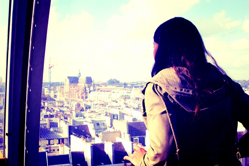 Another friend Jasmine taking in the breathtaking views.