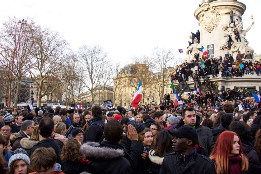 Marche Républicaine, Je suis Charlie, Paris