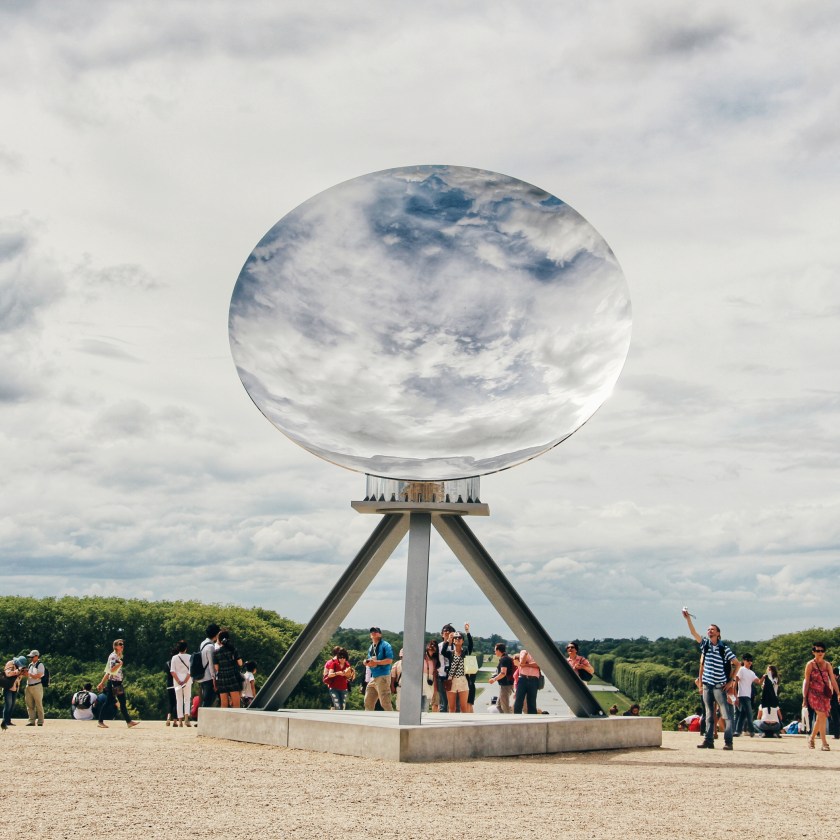 Anish Kapoor, Sky Mirror, Versailles